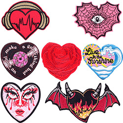 7g Weight Clothing Sticker Patches Classification 1 Piece Quantity Embroidery thread Material Letter Pattern Cute, Classic Style Style 1 Piece Cute Classic Style Letter Embroidery Thread Clothing Sticker Patches 无