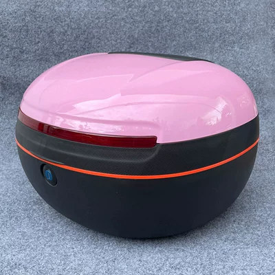 Motorcycle trunk Simple, Large-Capacity, Wear-Resistant, Durable and - pink