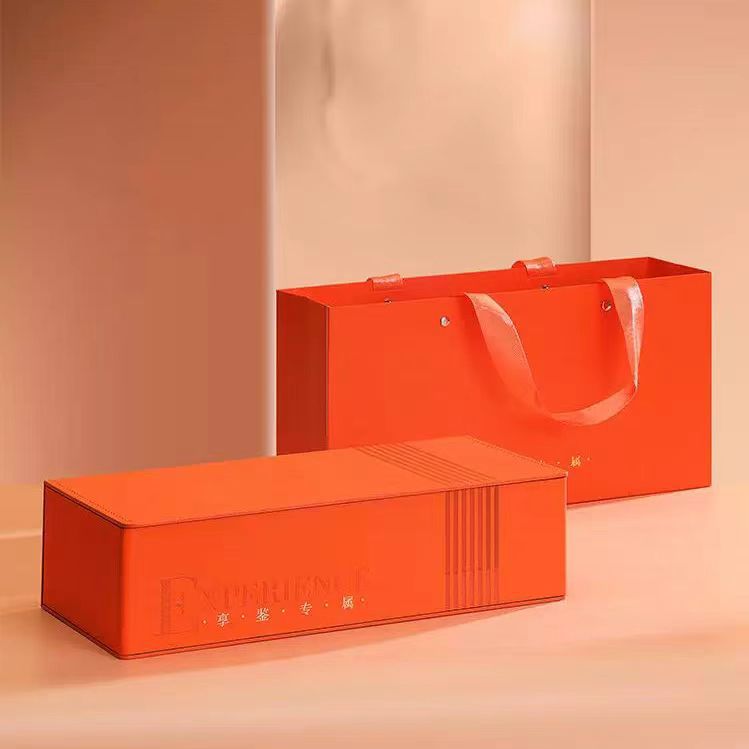 新国标灰色茶叶包装盒空礼盒湄伴手礼潭翠芽小种绿茶岩茶红茶肉桂