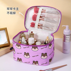 ·新款可爱印花大容量手提收纳包便携式化妆品收纳洗漱收纳化妆包