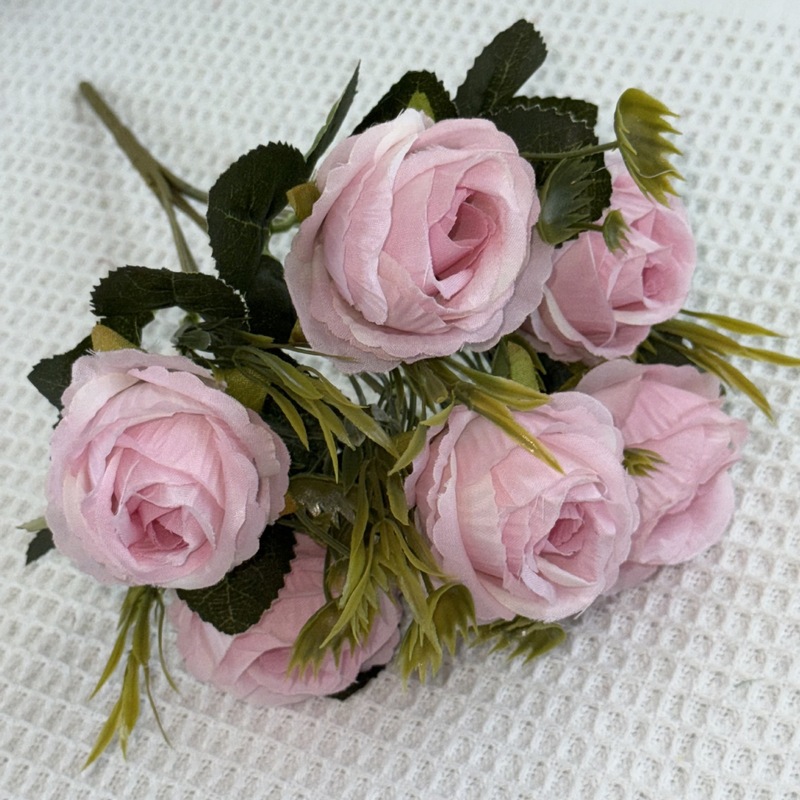 人気の外国貿易卸売造花結婚式の花束バラ手持ちの新しいシルクフラワーアレンジメント装飾品ハイエンド造花|undefined