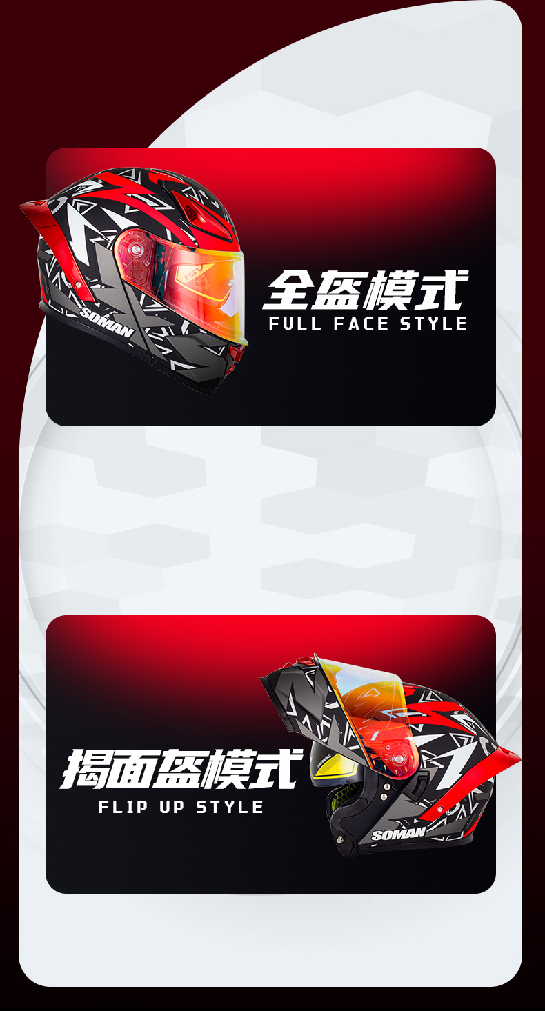 Cross-Border Exclusive Supply of New Motorcycle Helmets for Men, F2 Electric Vehicle Flip-Up Helmets for Women, All-Season Motorcycle Riding Helmets