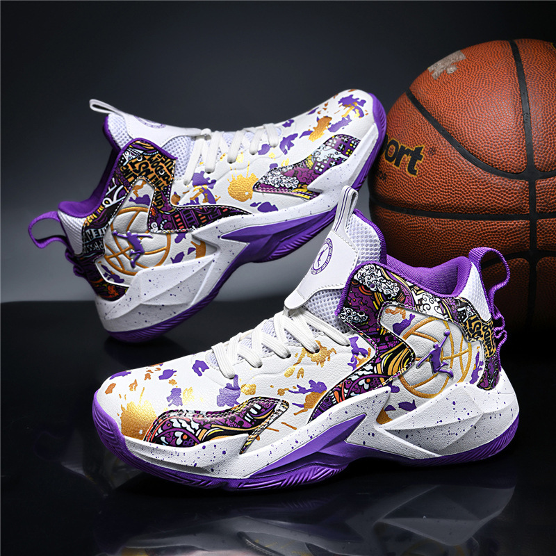 Basketball Shoes 2026 New Model Youth Sports Training Boots Student Casual Breathable Versatile Trendy Shoes Running Shoes