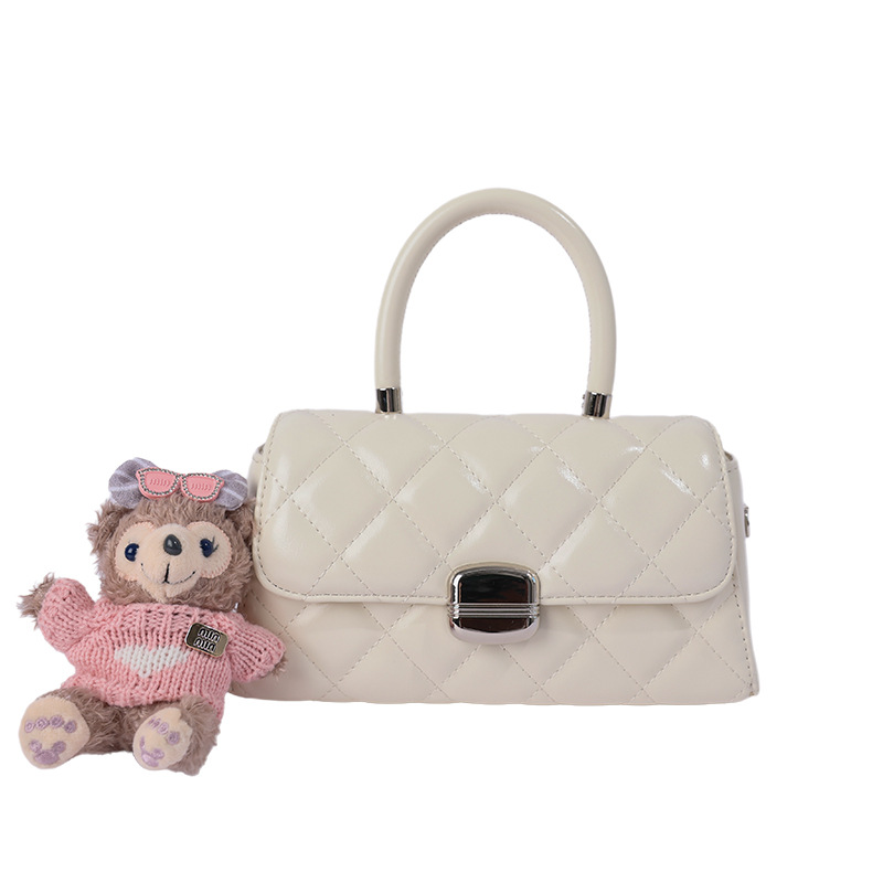 Textura de bordado de diamante bolso de mano para mujeres 2026 nueva moda coreana de estilo universal bolso de hombro