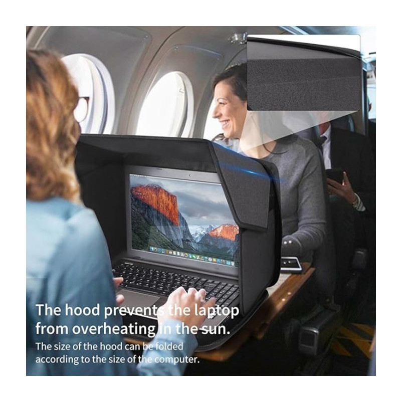 Manufacturer Laptop Sunshade Privacy Cover Dustproof and Shockproof Portable Outdoor Foldable Storage Integrated Protection