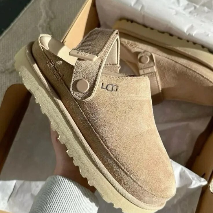 In-Stock Cross-Border Foreign Trade High-Quality Birkenstock-Style Thick-Soled Height-Increasing Half-Slippers, Closed-Toe Genuine Leather Unisex Snow Boots