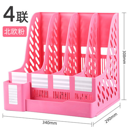 핑크/4중 두꺼운 펜 홀더