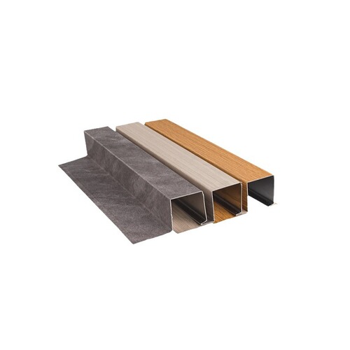 Aluminum alloy Great Wall aluminum single plate grille embossed profile wave board background wall curtain wall corrugated door head decoration plate