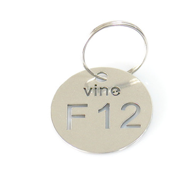 High temperature resistance Stainless steel Hollow Digital card trumpet Metal sign number Number plate key parts Listing