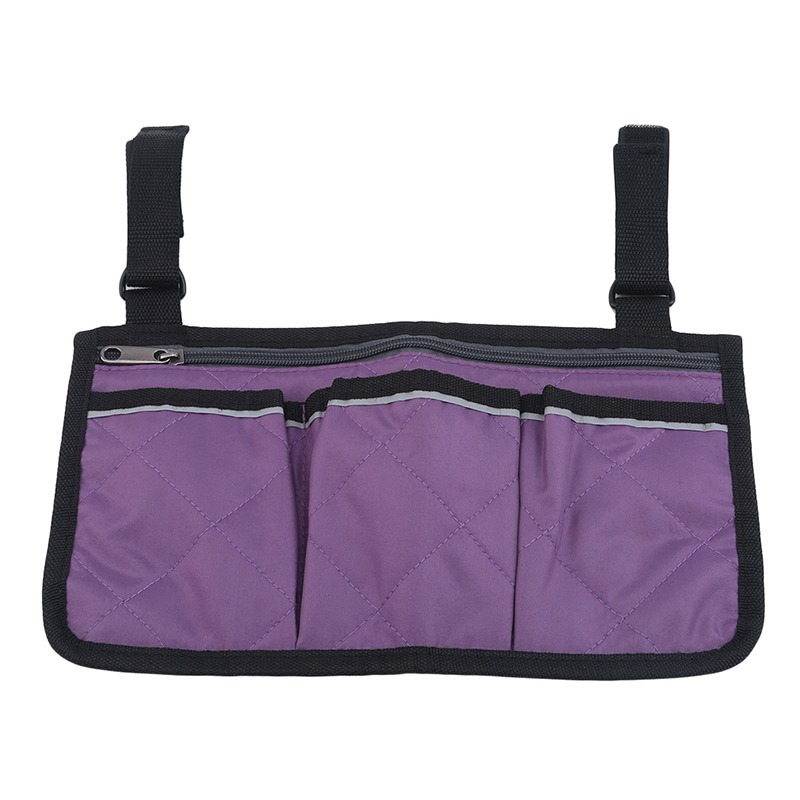 Bolsa de almacenamiento lateral de barandilla transfronteriza bolsa de almacenamiento pongee