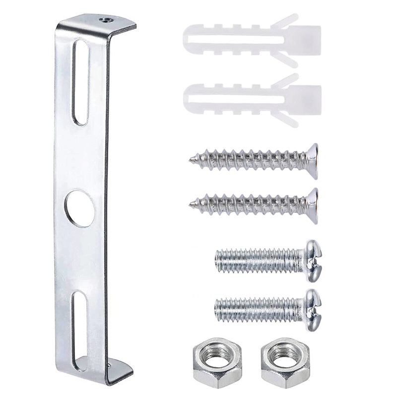 Cross-border lighting fixture semi-I-beam bracket back strip, Amazon top tray back strip, straight edge folded edge, ceiling tray side hanging.