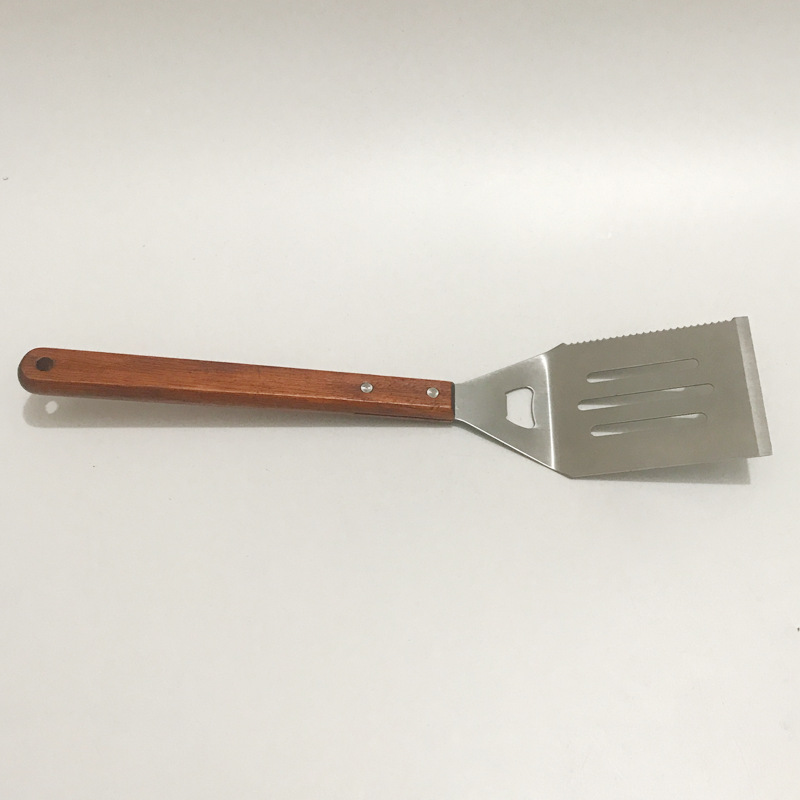 Espátula de cocina multifuncional modelo 909 para filete plancha pescado escamas y abrebotellas venta directa de fábrica