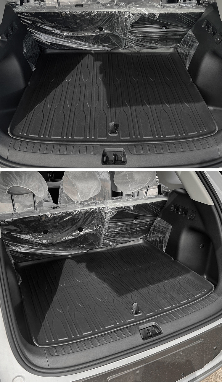 Car Floor Mats for 25 Hiace 05 EV Dedicated Full Weather TPE Trunk Mat