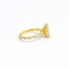 Jewelry with pigtail, zirconium, wedding ring, wholesale, silver 925 sample, simple and elegant design