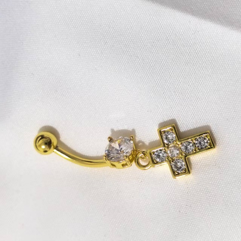Labret piercing jewelry detail image