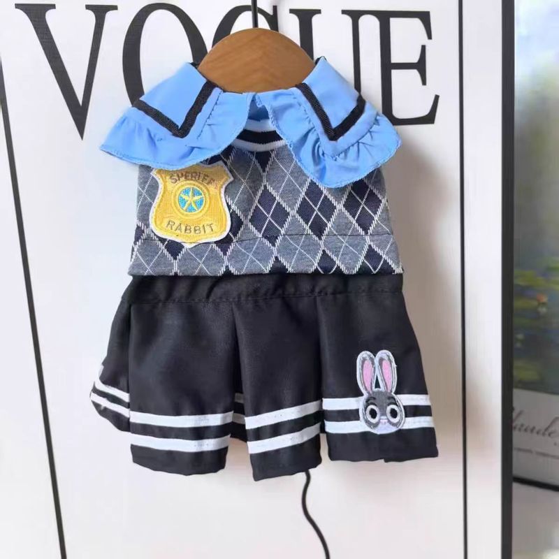 狗狗猫咪JK裙衣服狗狗春夏季款兔子JK装中小型犬比熊韩版学院风裙|undefined