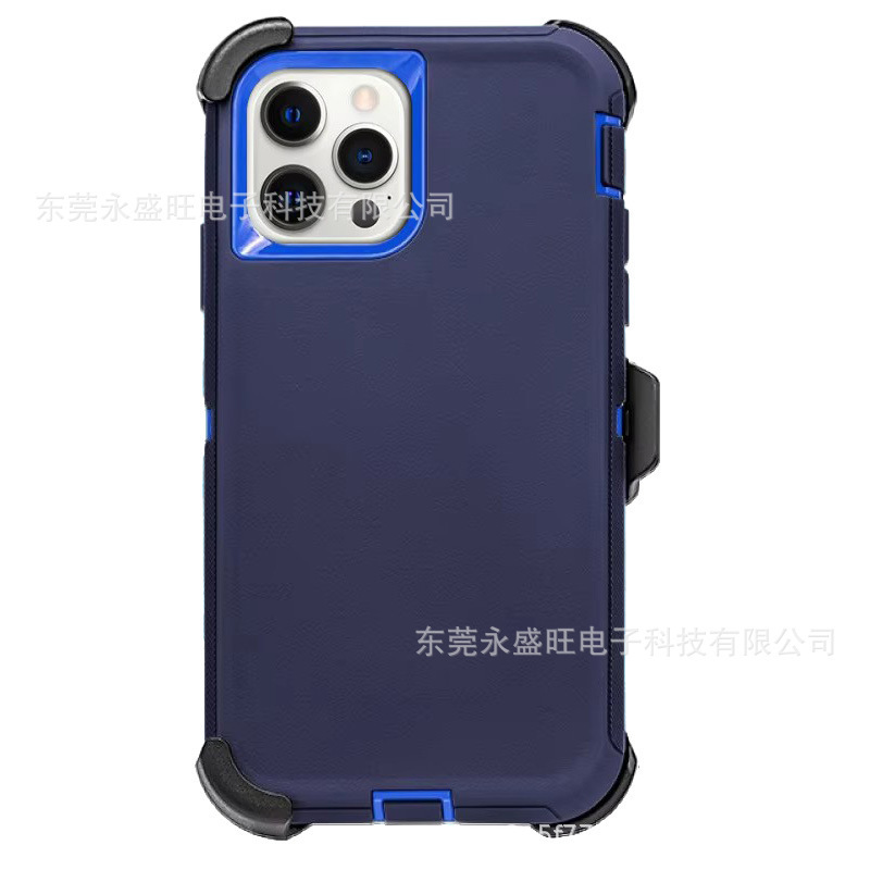 iPhone17PROMAX 3 耐性携帯電話ケース Apple 17Air 落下防止保護カバー PLUS Defender に適しています。|undefined