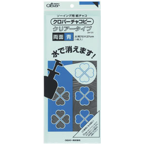 # 24-131 Double-Sided Water Erasable Carbon Paper (Blue) Clover Coke Brand