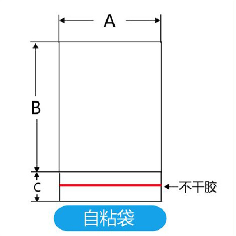 Opp袋工場スポットかわいいウサギプリントクッキーギフト装飾品自己接着PE袋マフラー服装包装袋|undefined