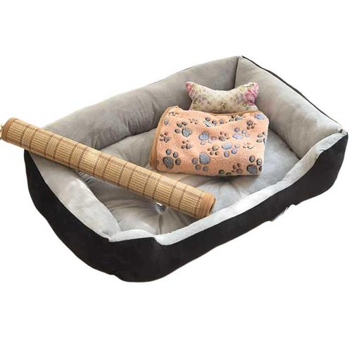 Pet Bed for All Seasons: Summer Pet Bed, Small, Medium, and Large Dog Beds, Winter Warmth Cat Bed Cushion, Pet Supplies