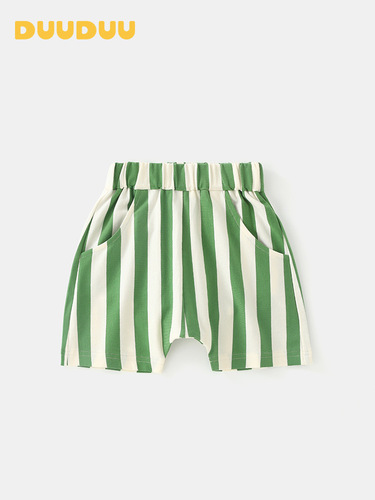 DUUDUU Striped Summer Thin Men's Baby Pants Infant Outwear Trendy Children's Clothing Category A Children's Shorts