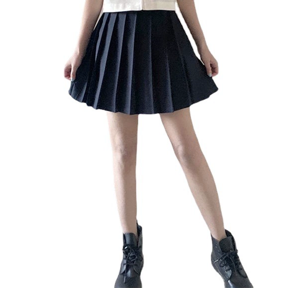 Japanese student pleated skirt, long skirt for elementary school students