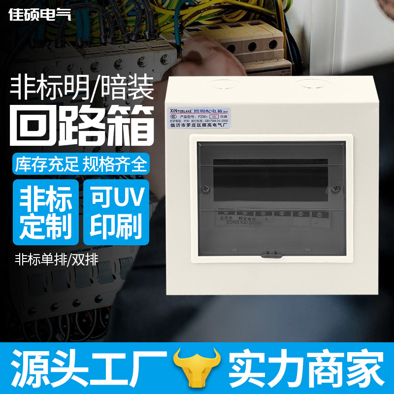 pz30配电箱家用非标开关盒dz47开关箱工程用终端箱强电箱配电安全