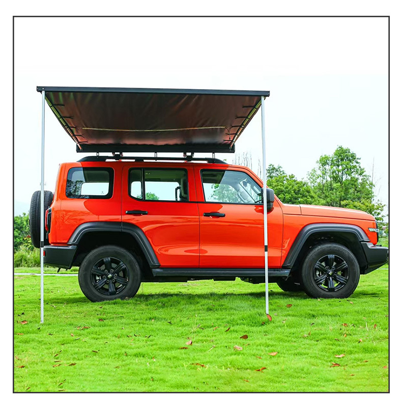 Car Side Account Canopy Tent Outdoor Car Side Cloth Off-road Vehicle Sunshade Curtain Camping Self-driving Camping Sunscreen