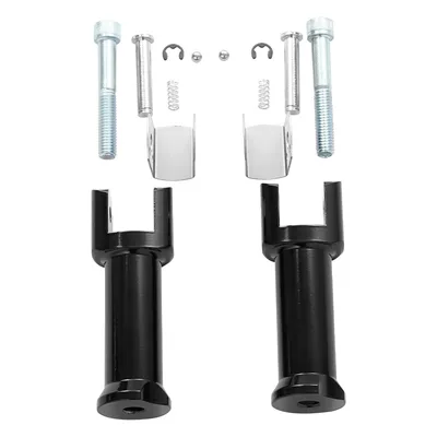 Motorcycle Accessories Harley Softail Rear Footrest Bracket Fat Boy Successor Commander Streetfighter Footrest Bracket 18-25 (Motorcycle pedals) - black