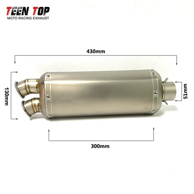 Motorcycle Z900 Cb500X 800Mt: Exhaust manifold