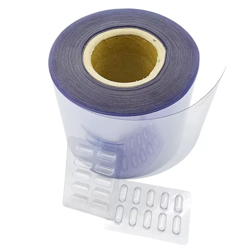 食品包装药品封装pvc卷材泡罩机用吸塑透明pvc硬片多种规格发货快