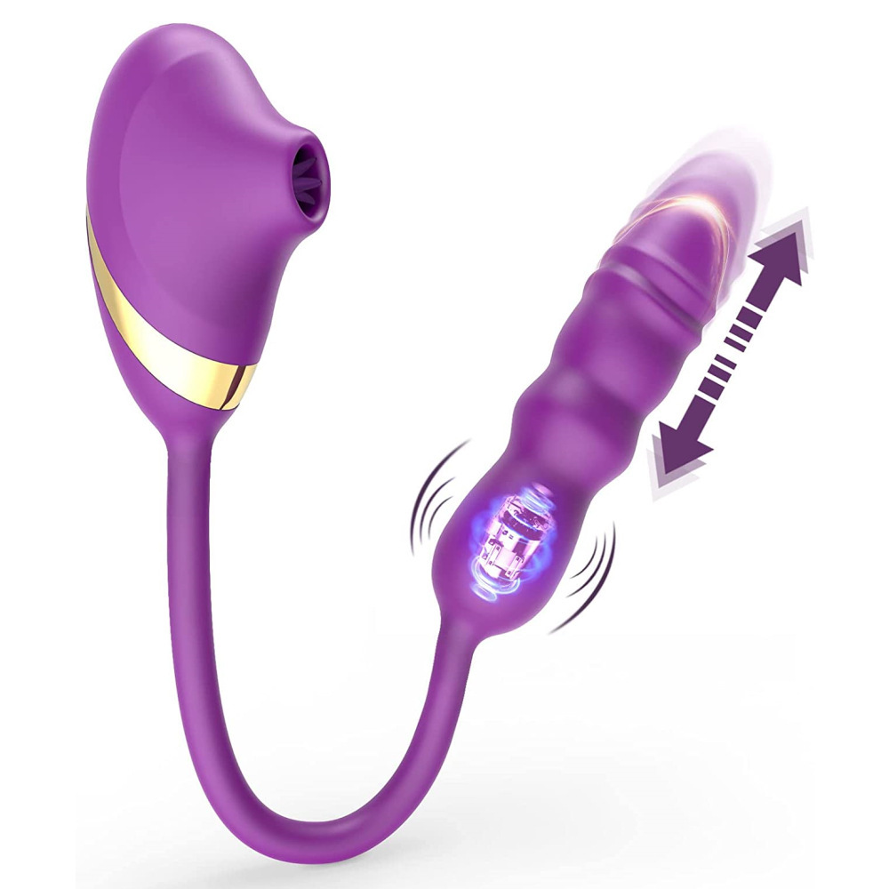 Klitoris Saugvibrator Mit G-punkt Vibration Und Stimulation_voghion.com