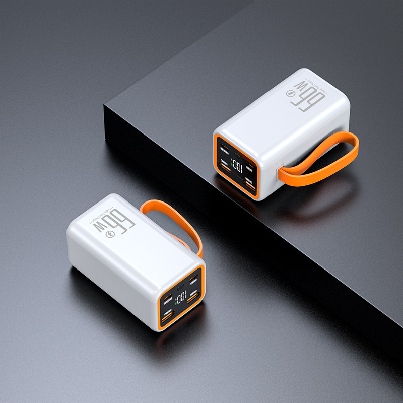 Carga súper rápida de 66W cargador de 20000 mAh de gran capacidad compacta fuente de alimentación móvil transfronteriza impresión LOGO image 8