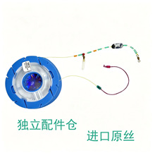 硅胶迷彩刻度铅五彩主线全套斑点线组成品绑好台钓主线强拉力