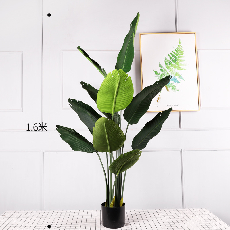 Simulación de estilo europeo de decoración de paisajismo de plantas Simulación de girasol de cola suelta interior y exterior árbol falso planta verde decoración de adorno en maceta