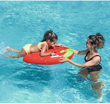 儿童水果冲浪板水上浮排泳池戏水玩具 踢板学游泳辅助浮板