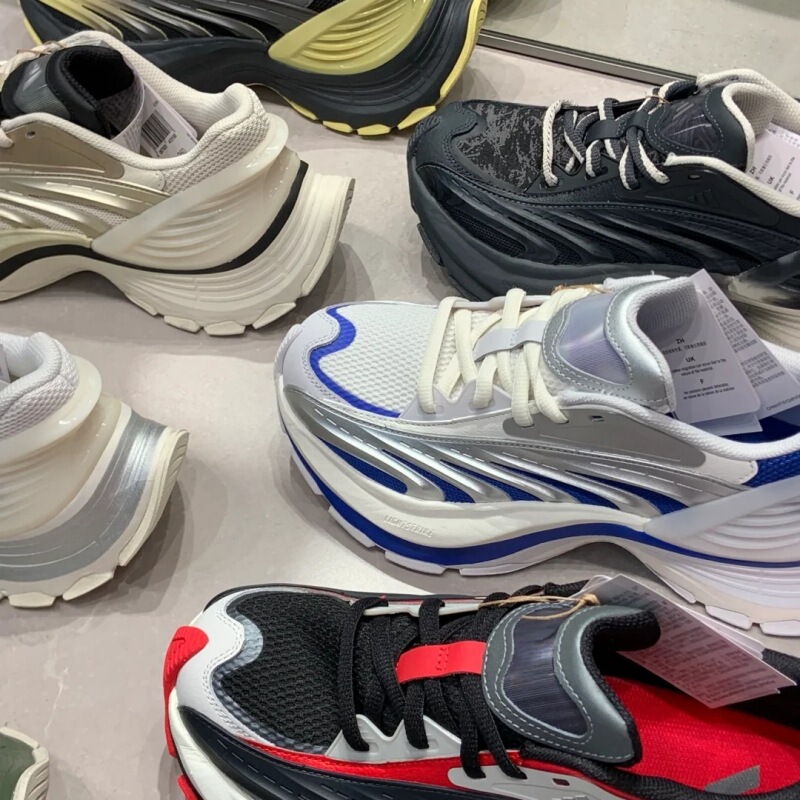 Cross-Border Foreign Trade Fos Xlg Mtw Pulse Shoes Adidas Mecha Mesh Training Thick-Soled Height-Increasing Sports Running Shoes