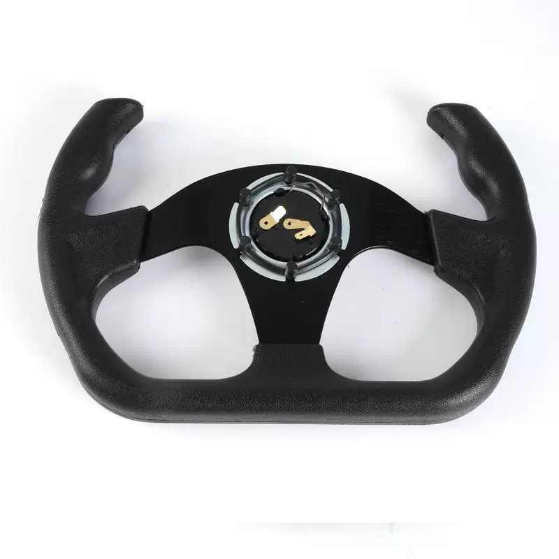 Car Modification Pu Universal New Model Steering Wheel for Competitive Games, Go-Kart 13-Inch 320mm Racing-Style Steering Wheel