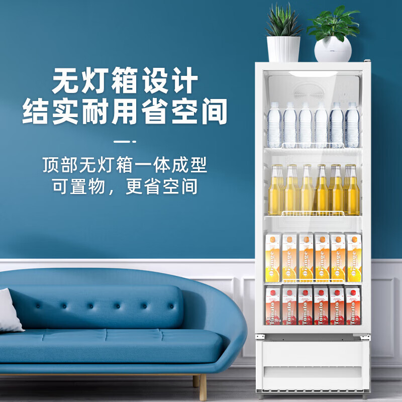 美的（Midea）展示柜商用228升 风循环制冷冷藏立式 SC-228GM(E)