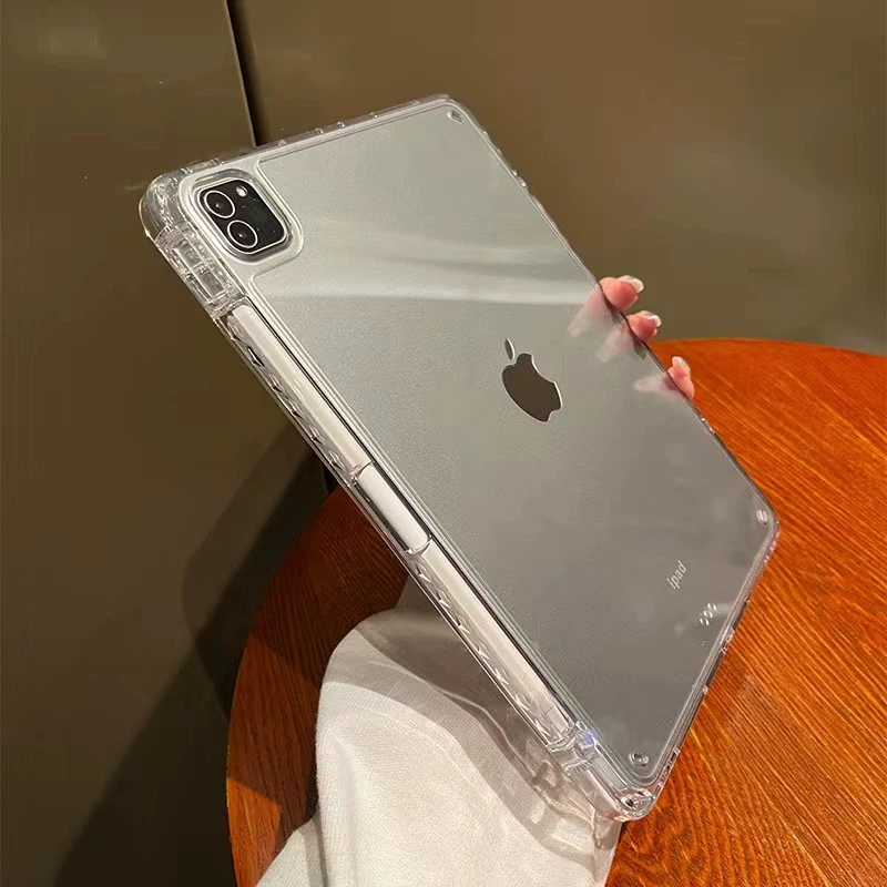 Подходит для iPad Pro11 дюймов защитный комплект пенал канавка AIR4/5 акрил против -гиба 10.2 прозрачный 12.9 против -падения оболочка