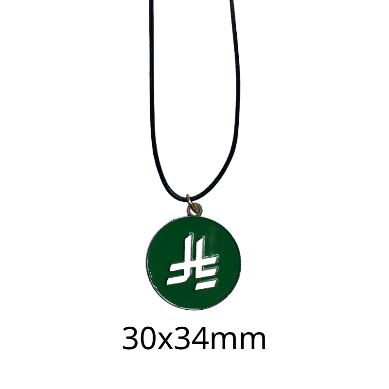 사우디풍 19목걸이(가죽끈)
