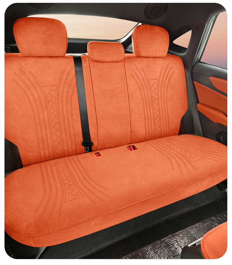 Suitable for Geely Boyue Rev, All-Inclusive Car Seat Covers, Universal for All Seasons, Suede Leather Seat Covers