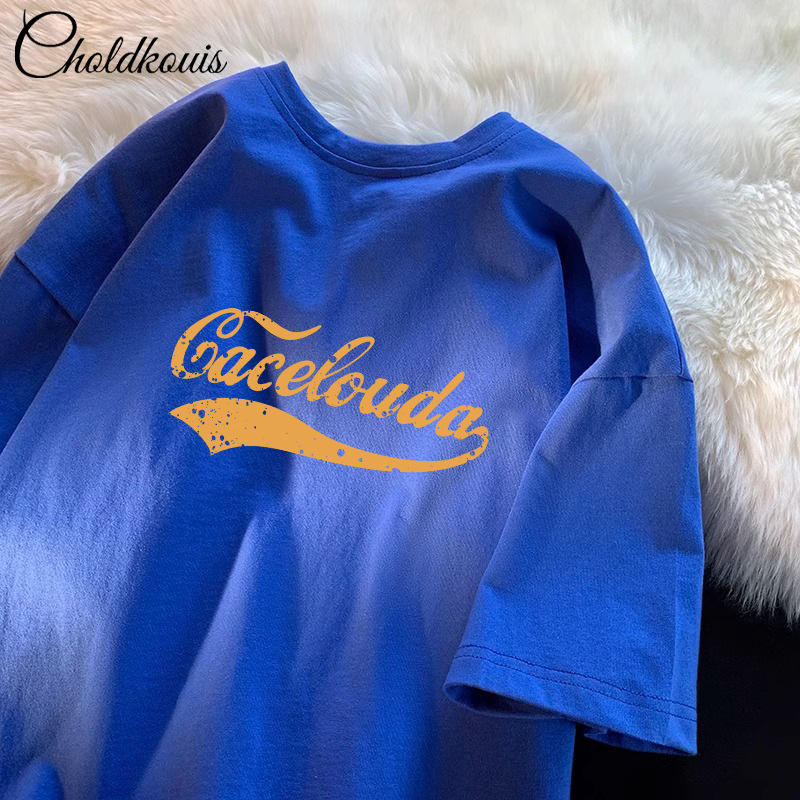 Color blue-455 short sleeves-100% pure cotton