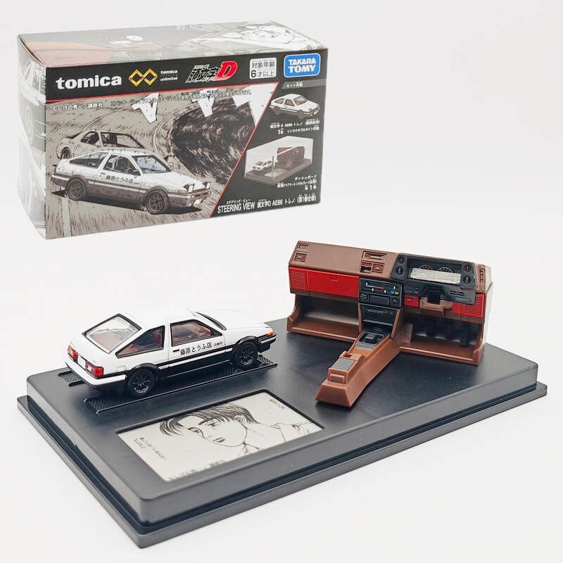 Domeka Alloy Car Simulation Initial D Scene Set Fujiwara Takumi Ae86 Dashboard Model Collection Domeka Alloy Car Simulation Initial D Scene Set Fujiwara Takumi Ae86 Dashboard Model Collection