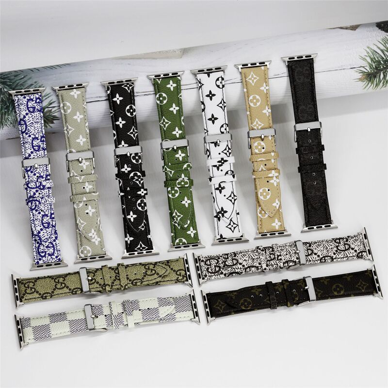 Suitable for Apple Watch Strap New Printed Applewatch Switch Lug Iwatch7 Trendy Print Suitable for Apple Watch Strap New Printed Applewatch Switch Lug Iwatch7 Trendy Print