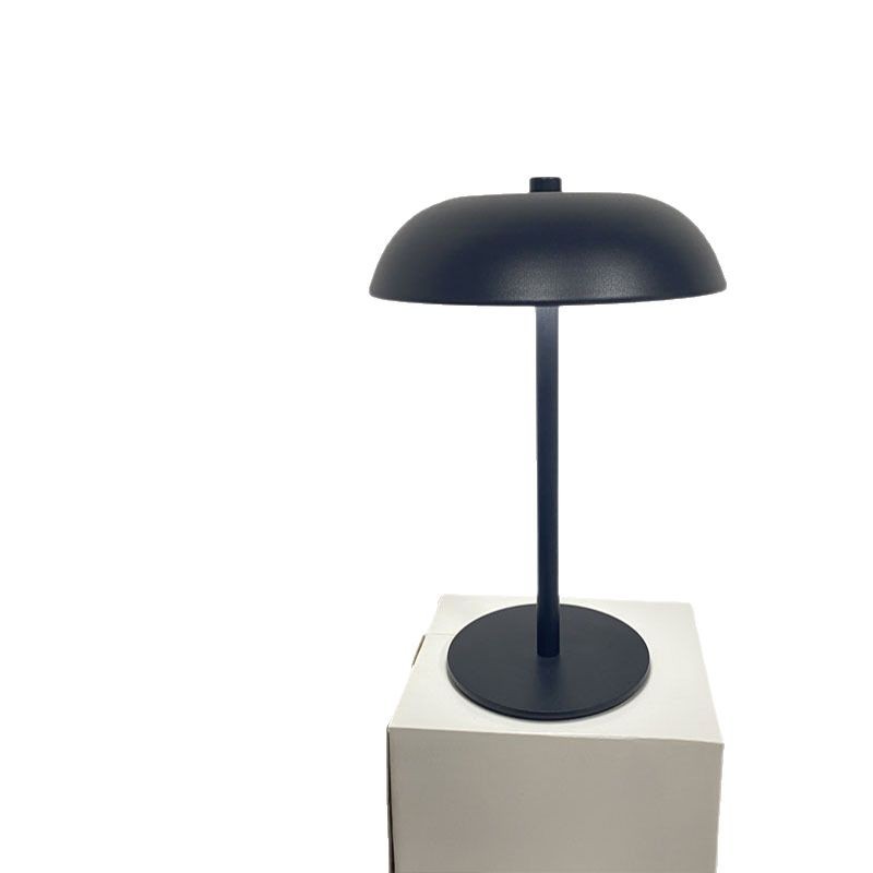 Lámpara nocturna recargable con diseño de hongo y control táctil