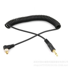 PC-3.5mm、PC-2.5mm 闪光灯PC同步线 PC线 PC公头转  30-100cm