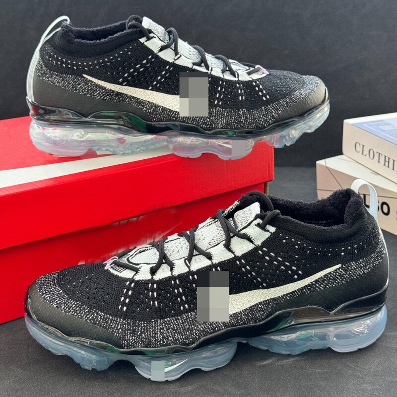 Putian Shoes Vapormax 2023 Running Shoes Flyknit Breathable Full Palm Cushion Running Shoes Men's and Women's Lightweight Sports Shoes Putian Shoes Vapormax 2023 Running Shoes Flyknit Breathable Full Palm Cushion Running Shoes Men's and Women's Lightweight Sports Shoes