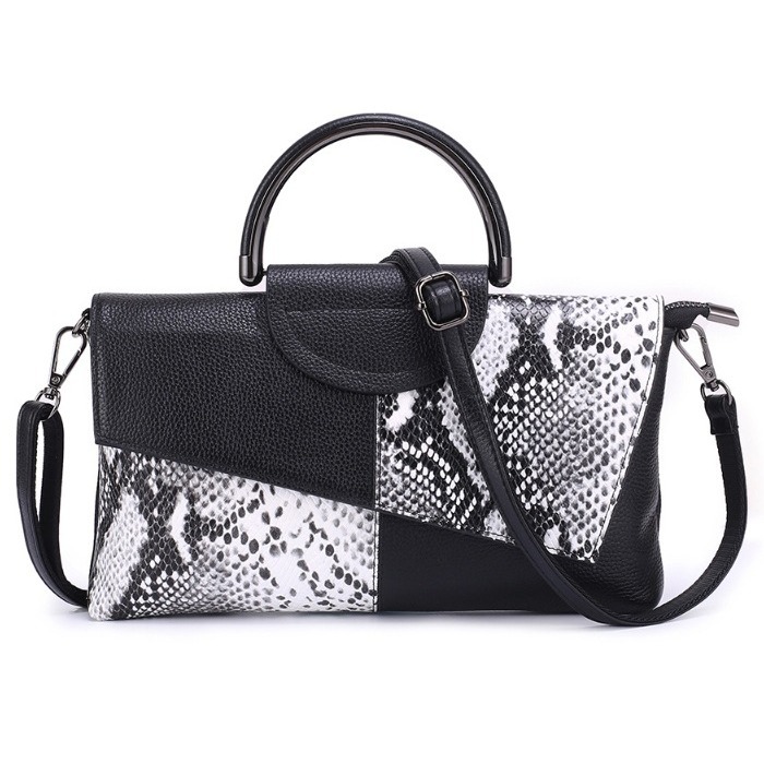 Women's Large Capacity Clutch Bag - Crocodile Embossed Elegant Shoulder Bag, Crossbody Handbag For Banquet, Business & Commuting - Thumbnail 5