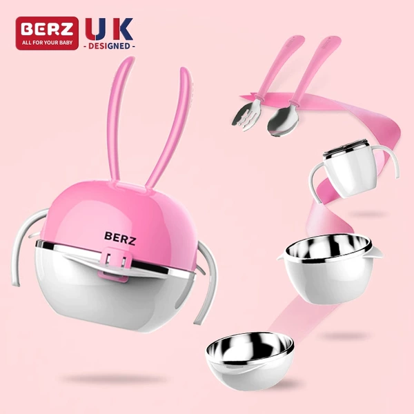 Stainless steel, fuchsia